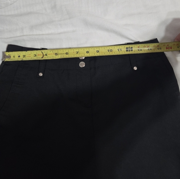 Izod Black Golf Skort Sz 4 Good Condition - Picture 9 of 9